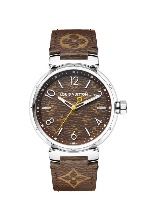 louis vuitton print watch